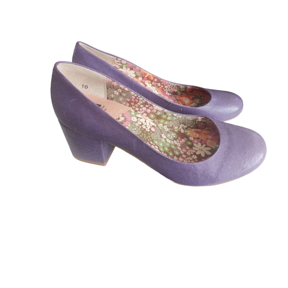 NWOT BC Round-Toe Purple Pump - Picture 4 of 14